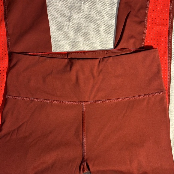 Athleta Ultimate Stash Pocket Colorblock Activewear 7/8 Tight Size Small - Picture 4 of 10